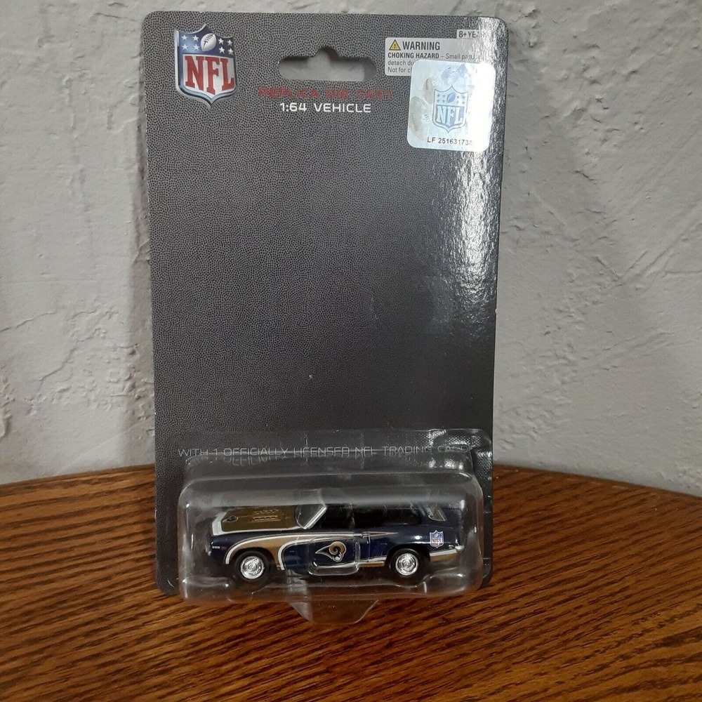 Los Angeles Rams Die Cast Car 1:64 Chevelle SS NFL Press Pass Collectibles